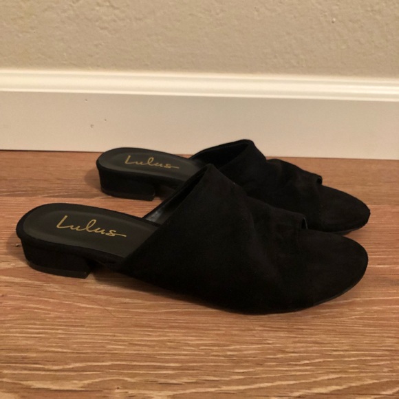 Lulu’s black mules - Picture 3 of 3